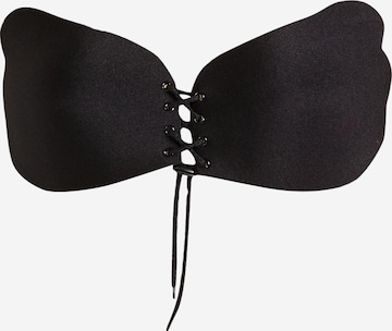 Hunkemöller - Bandeau Sujetador en negro: frente