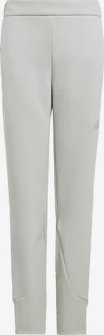 ADIDAS PERFORMANCE Workout Pants 'Z.N.E.' in Grey: front