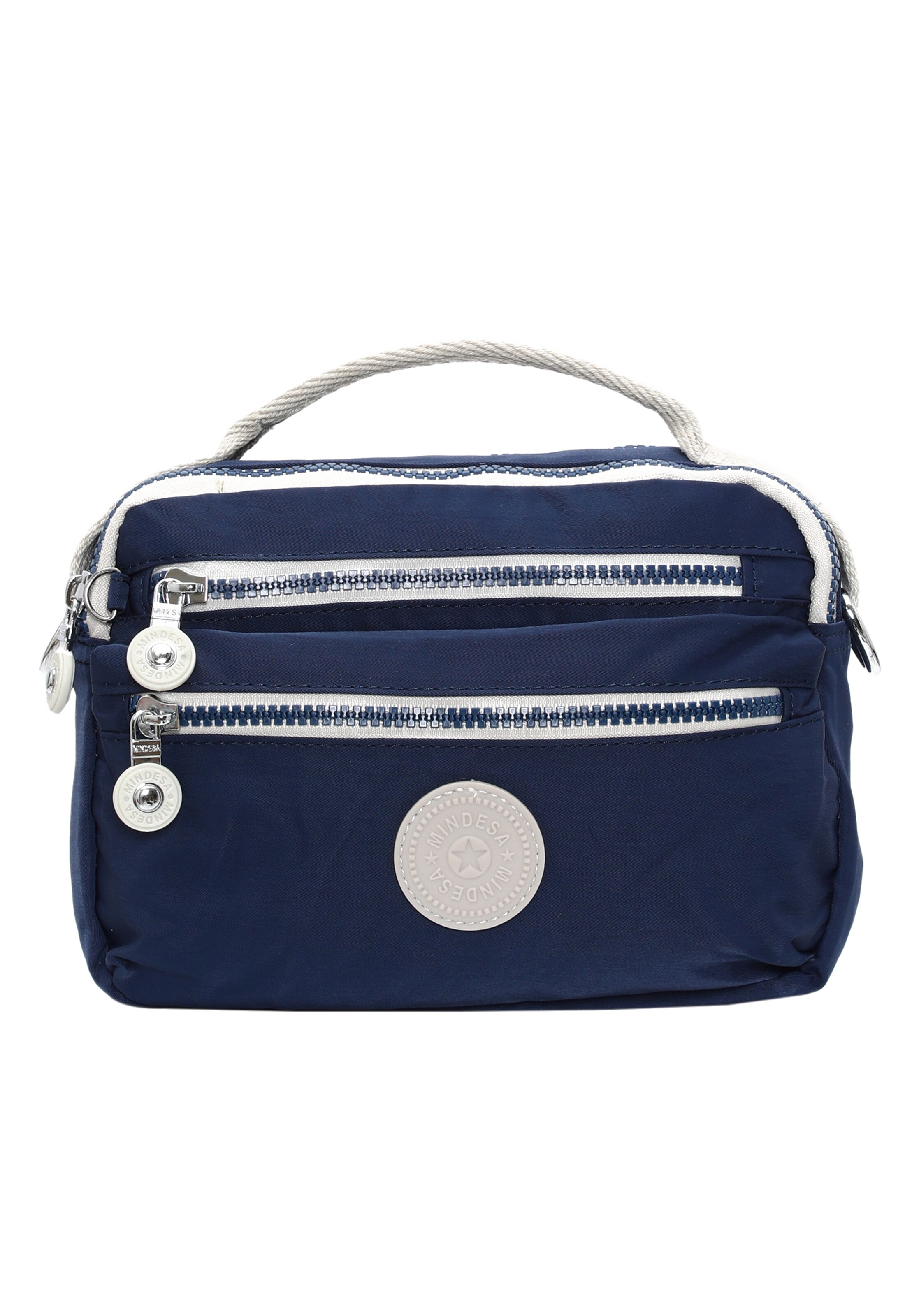 Mindesa - Mala de ombro em azul: frente