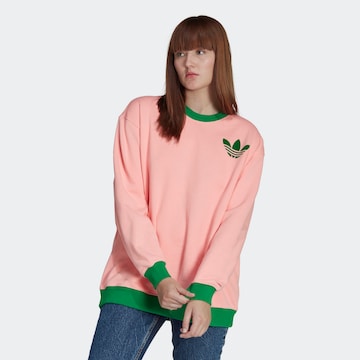 rožinė ADIDAS ORIGINALS Marškinėliai 'Adicolor 70S': priekis