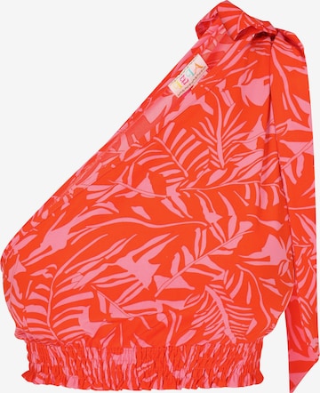 Haut 'Fashion Look' IZIA en orange : devant