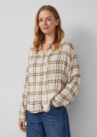 Chemisier s.Oliver en beige : devant