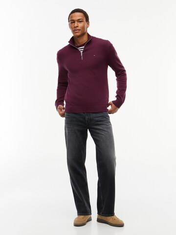 Tommy Jeans Pullover 'ESS' in Lila