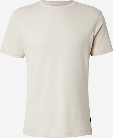 Hackett London T-shirt i beige: framsida