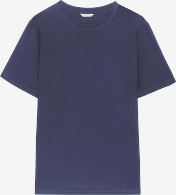 T-Shirt Scalpers en bleu : devant