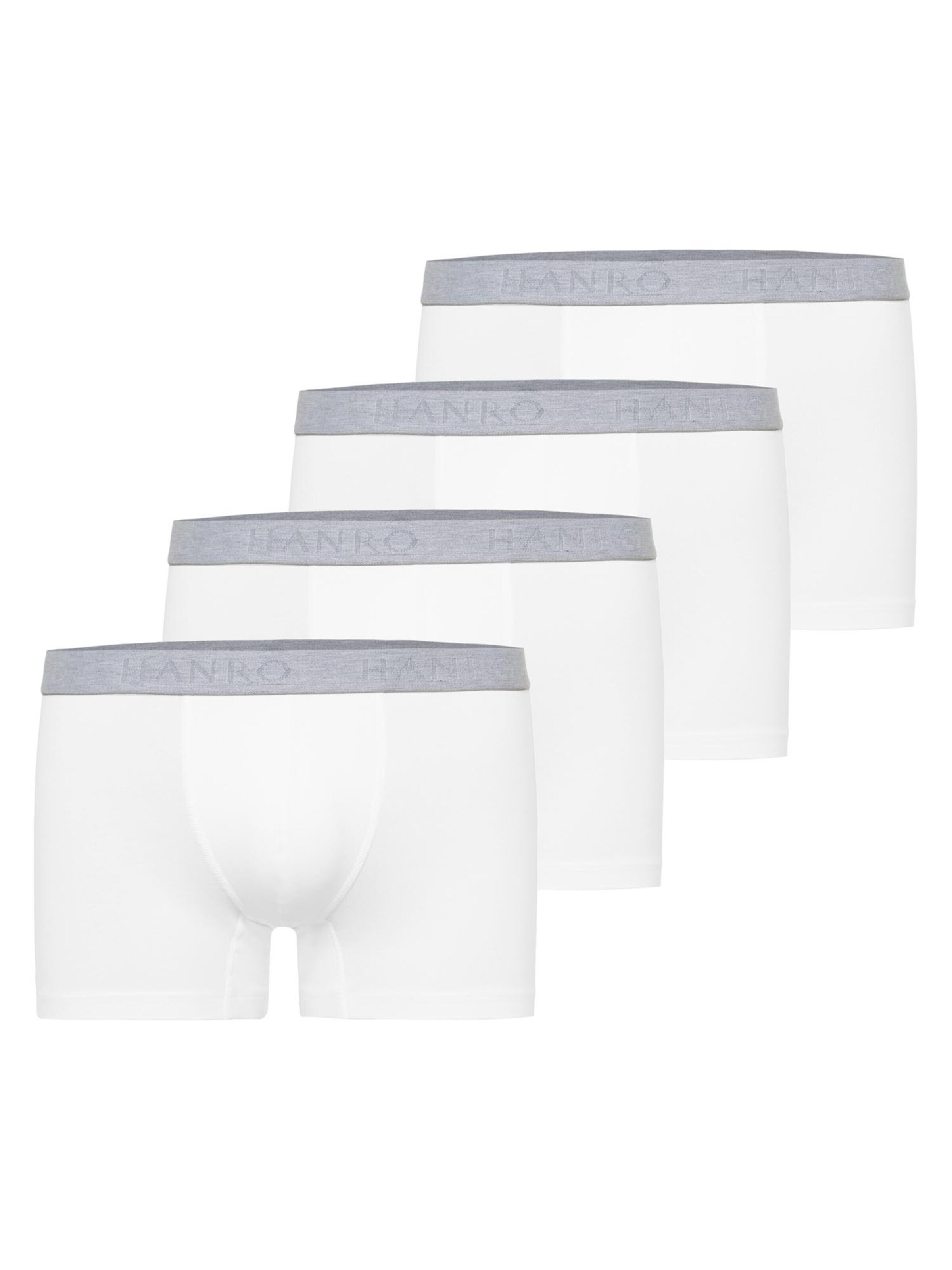 Hanro Boxershorts 'Cotton Essentials' in Wit: voorkant
