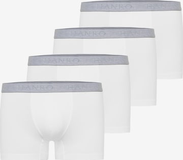 Hanro Boxershorts 'Cotton Essentials' in Weiß: Vorderseite