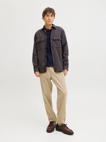 JACK & JONES Regular Fit Skjorte 'JJRAYLE' i sort