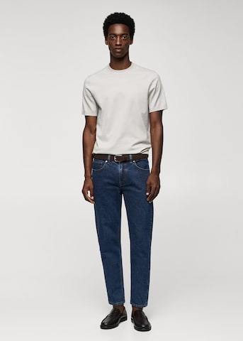 MANGO MAN Regular Jeans 'BEN' in Blauw