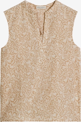 Marc O'Polo Bluse in Braun: Vorderseite