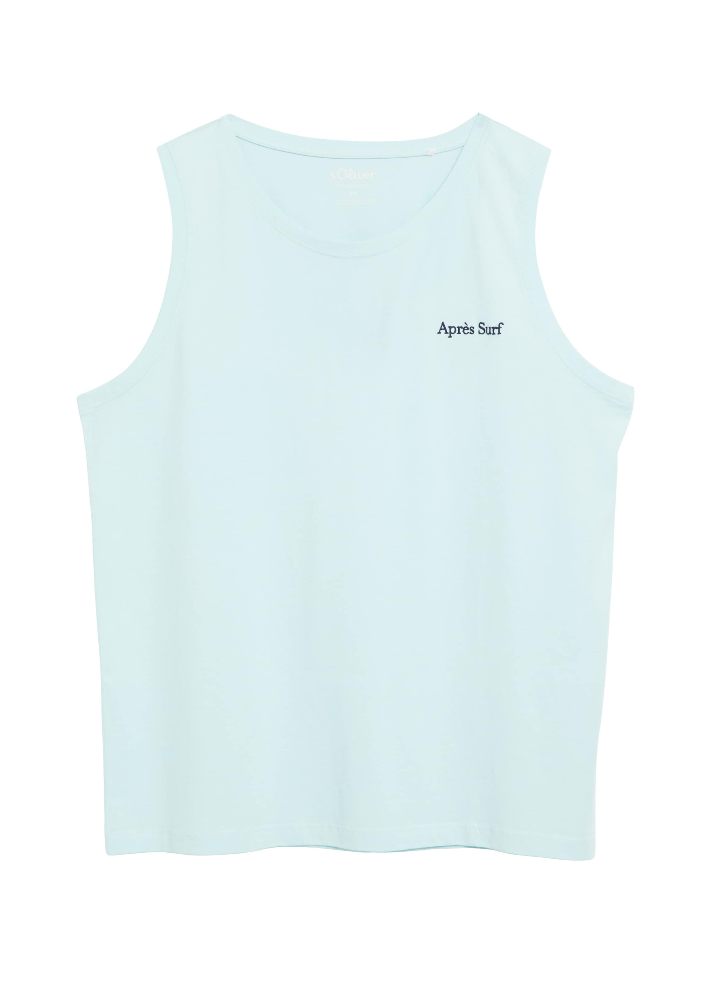 s.Oliver Shirt in Blauw: voorkant