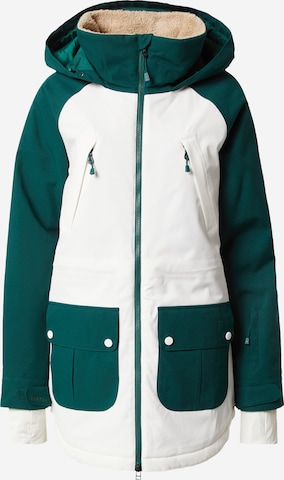 Veste outdoor BURTON en vert : devant