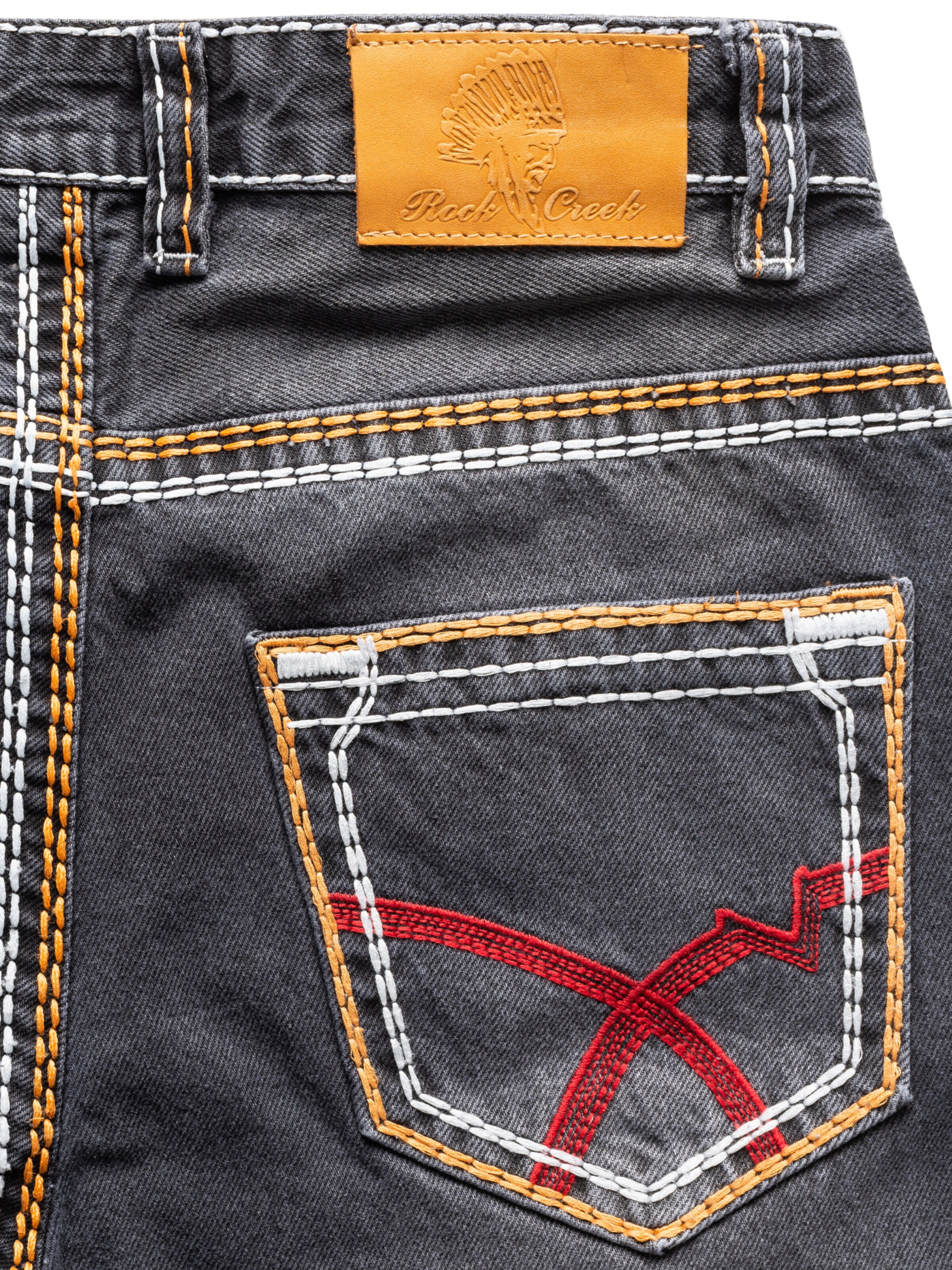 Rock Creek Loose fit Jeans in Grey