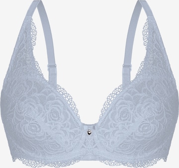 Invisible Soutien-gorge 'BEAUTIFUL ROSE' sassa en bleu : devant