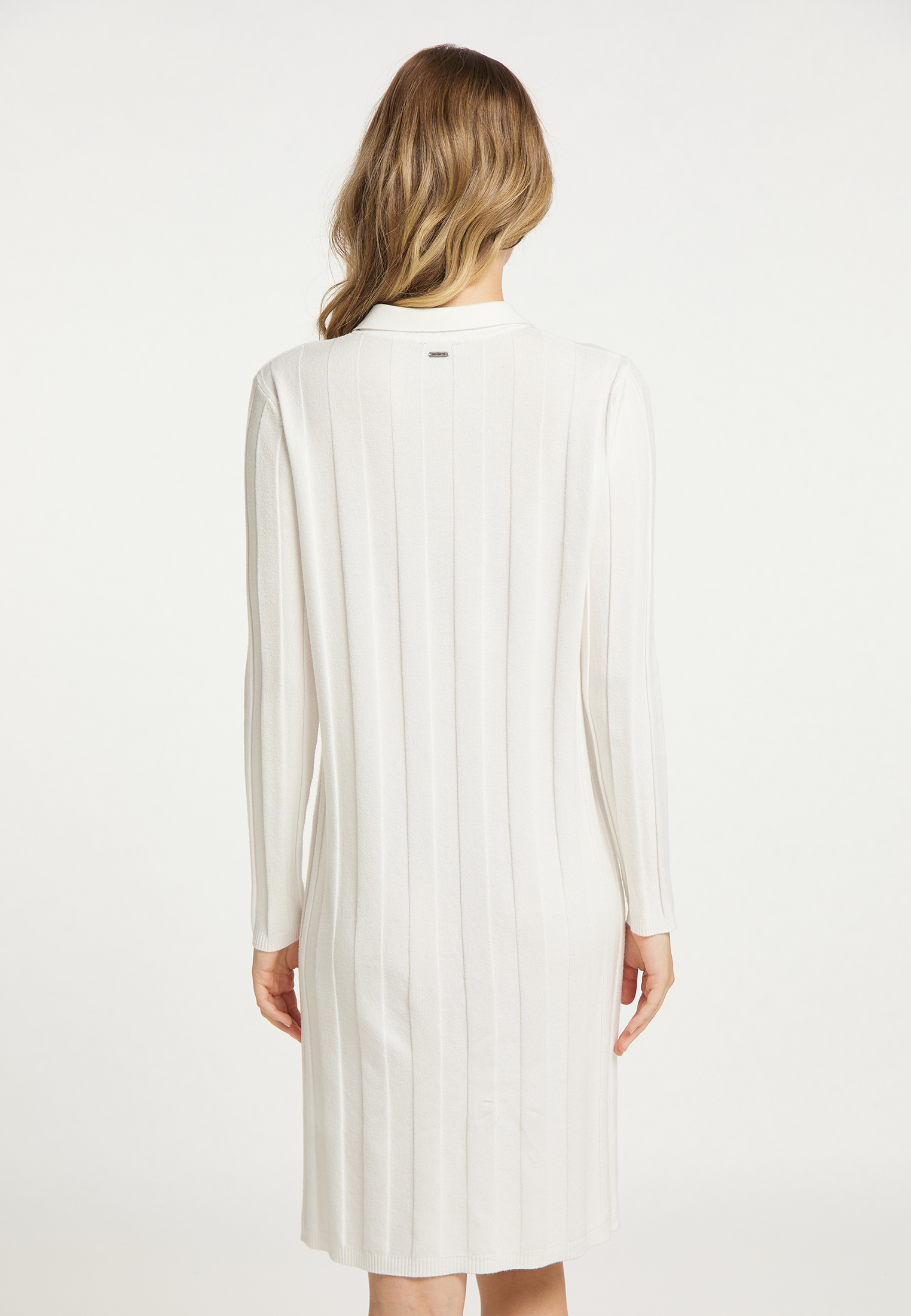 DreiMaster Klassik Kleid in Weiß 