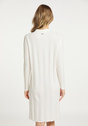 DreiMaster Klassik Knitted dress in White