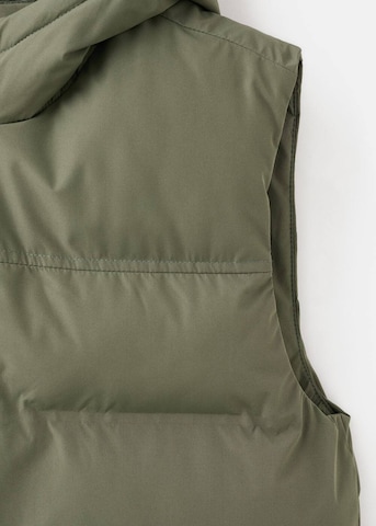 MANGO TEEN Vest in Green