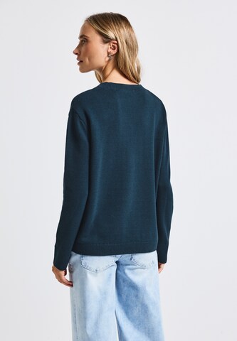 STREET ONE Pullover in Blau