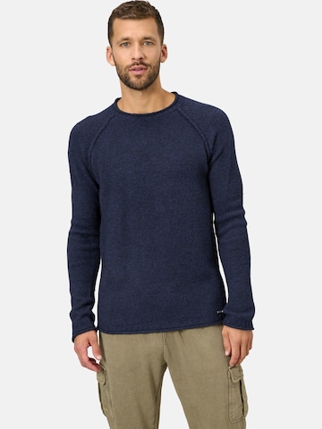 Pull-over BABISTA en bleu : devant