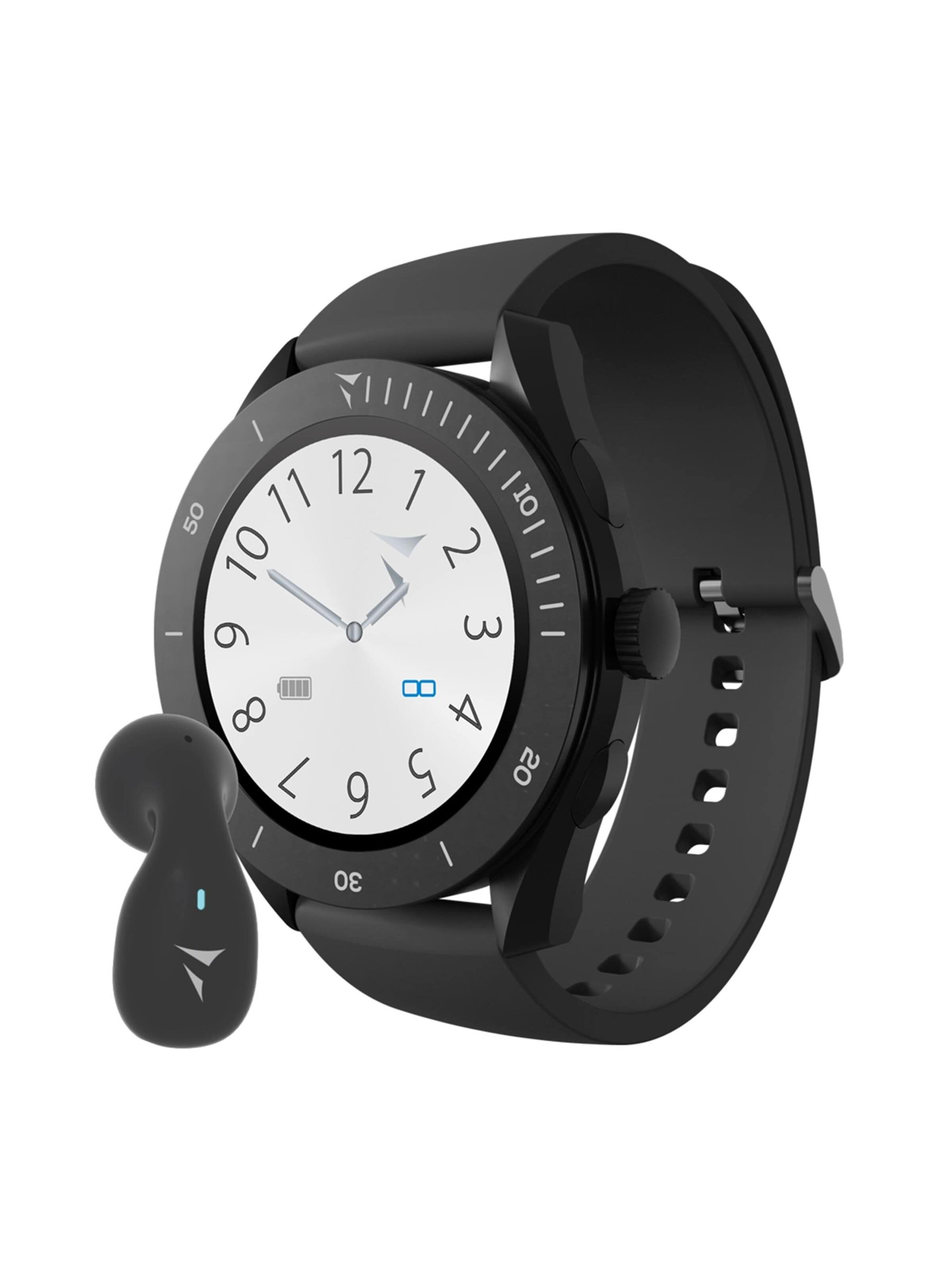 Techmade Digitaluhr‌‌ in Schwarz: Vorderseite