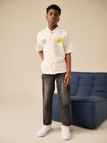 Coupe regular Chemise 'Pokemon' Next en blanc