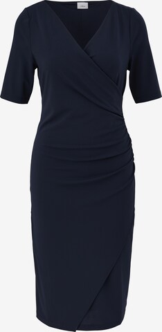 Robe s.Oliver BLACK LABEL en bleu : devant