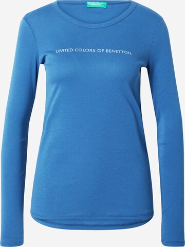 T-shirt UNITED COLORS OF BENETTON en bleu : devant