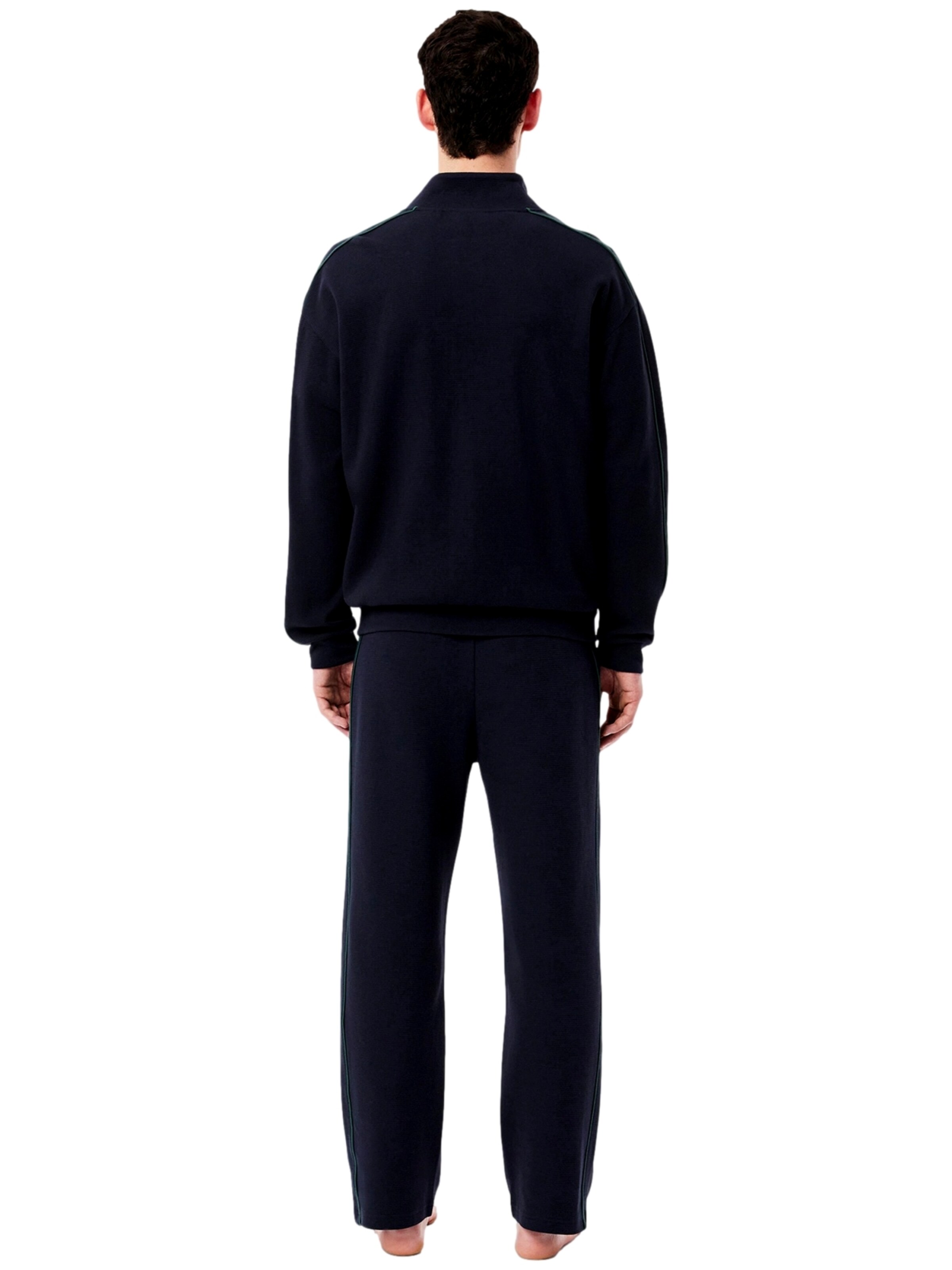 LACOSTE Loose fit Pants in Blue: front