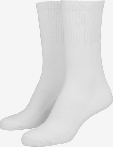 Chaussettes Urban Classics en blanc : devant