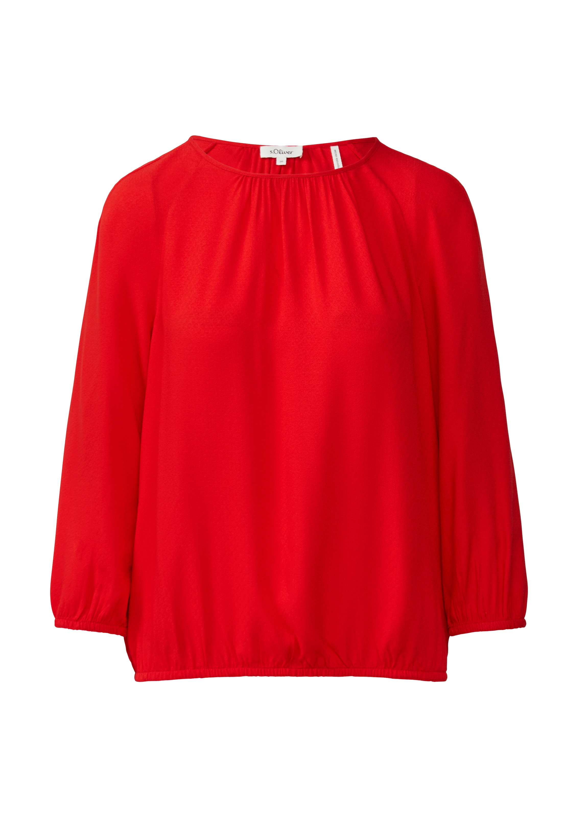 s.Oliver Blouse in Rood: voorkant