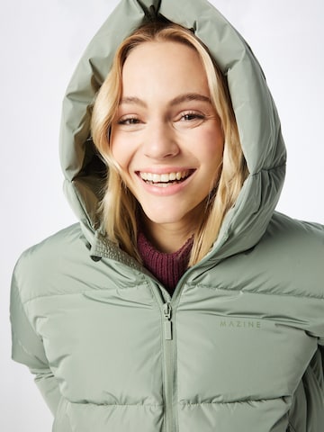 mazine Winter Jacket 'Dana' in Green