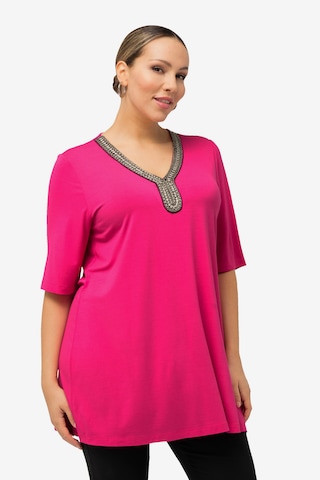 Ulla Popken Tunic in Pink: front