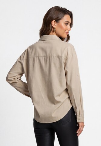 faina - Blusa em bege