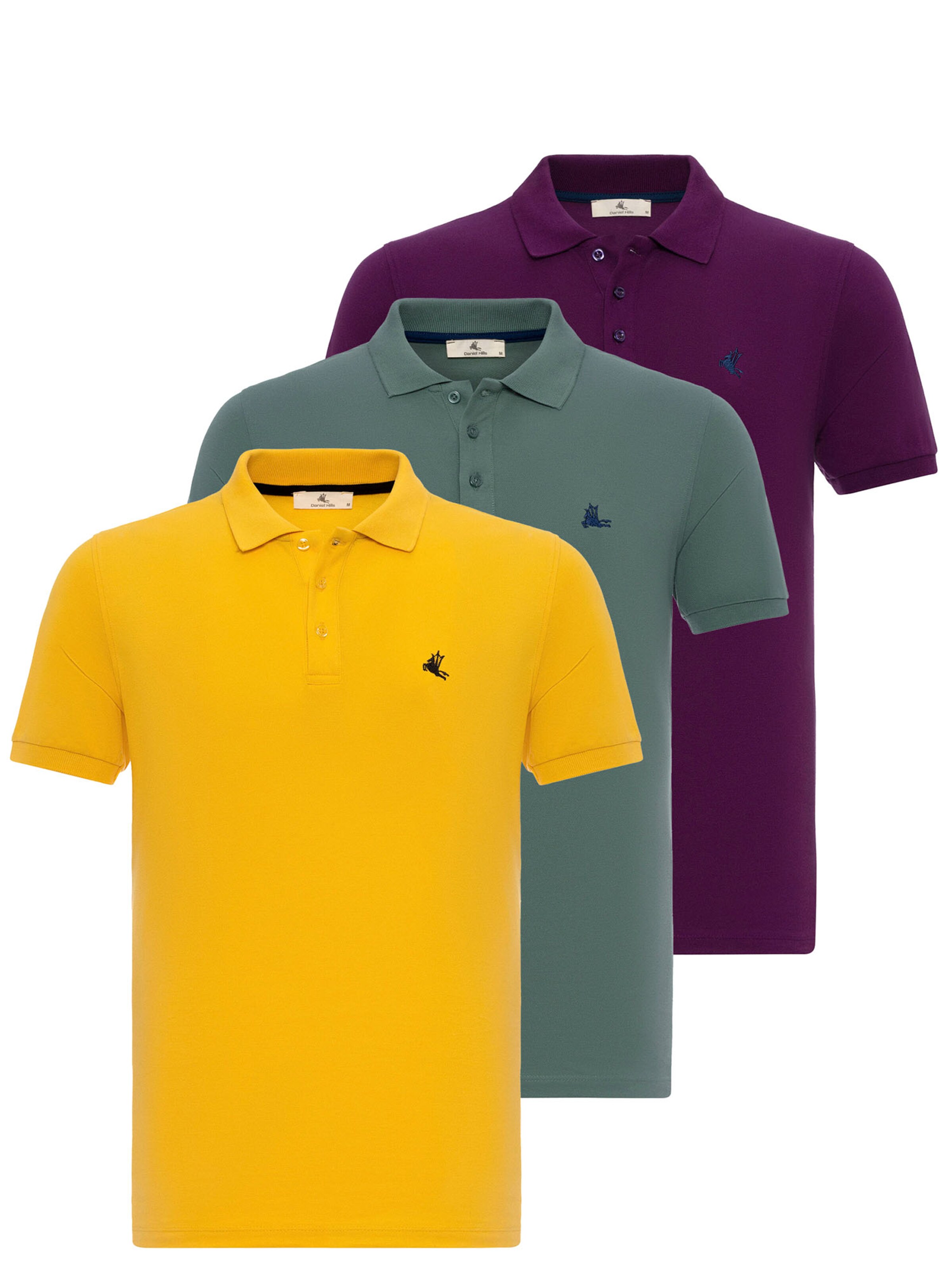 Daniel Hills Μπλουζάκι σε κίτρινο: μπροστά