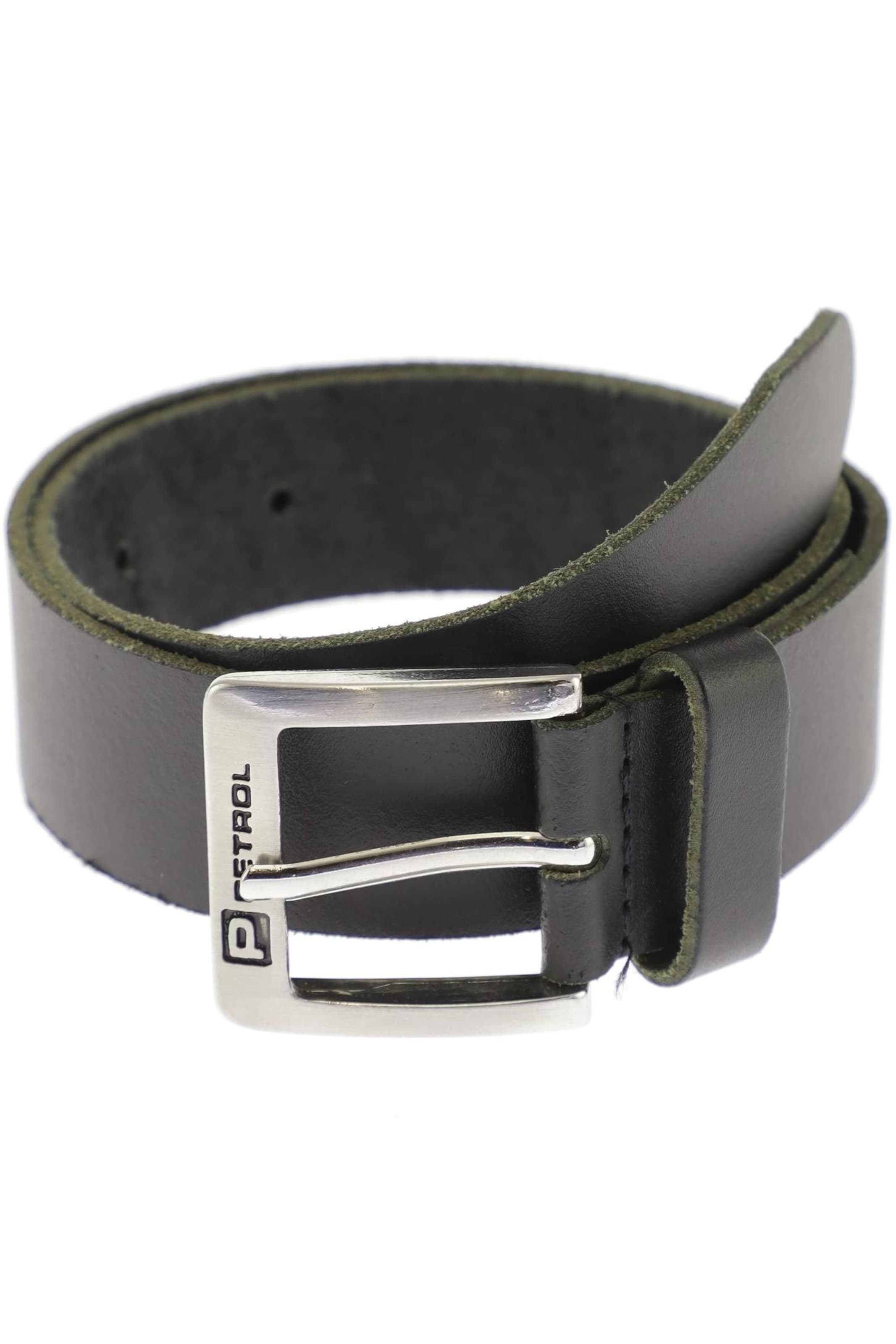 Petrol Industries Belt & Suspenders in One size in Black: front