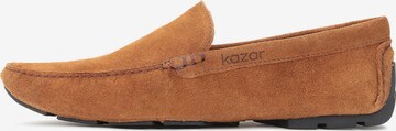 Mocassin Kazar en marron : devant