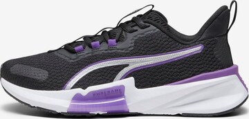 Chaussure de sport 'PWRFrame' PUMA en noir : devant