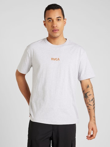 RVCA Shirt 'LOVE ME NOT' in Grey