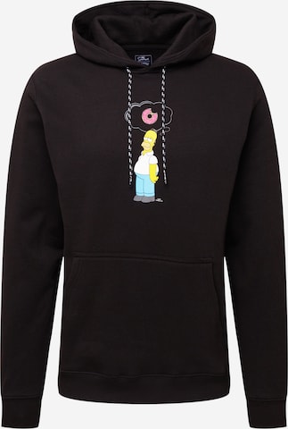 BILLABONG Sweatshirt 'Simpsons Donut' in Black: front