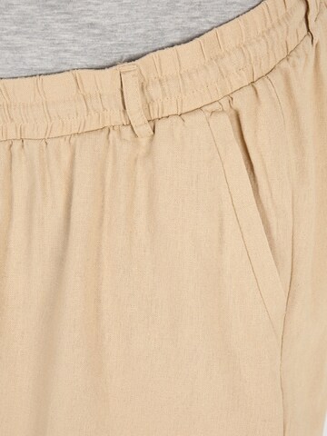 Mamalicious Curve Loosefit Broek 'BEACH' in Beige