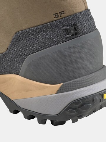 SALEWA Boots ' Puez Leather Mid Powertex ' in Braun