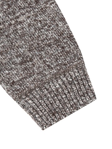 YOUTHUP Strickjacke 'Wertigkeit'‌‌ in Braun