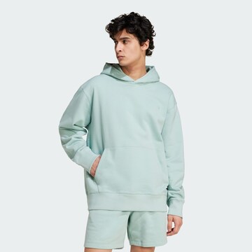 ADIDAS ORIGINALS Sweatshirt 'Premium Essentials' in Green: front