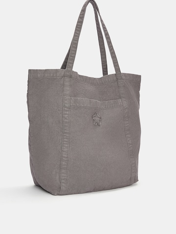 Pull&Bear Nákupní taška – šedá