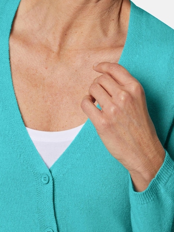 Goldner Knit cardigan in Blue