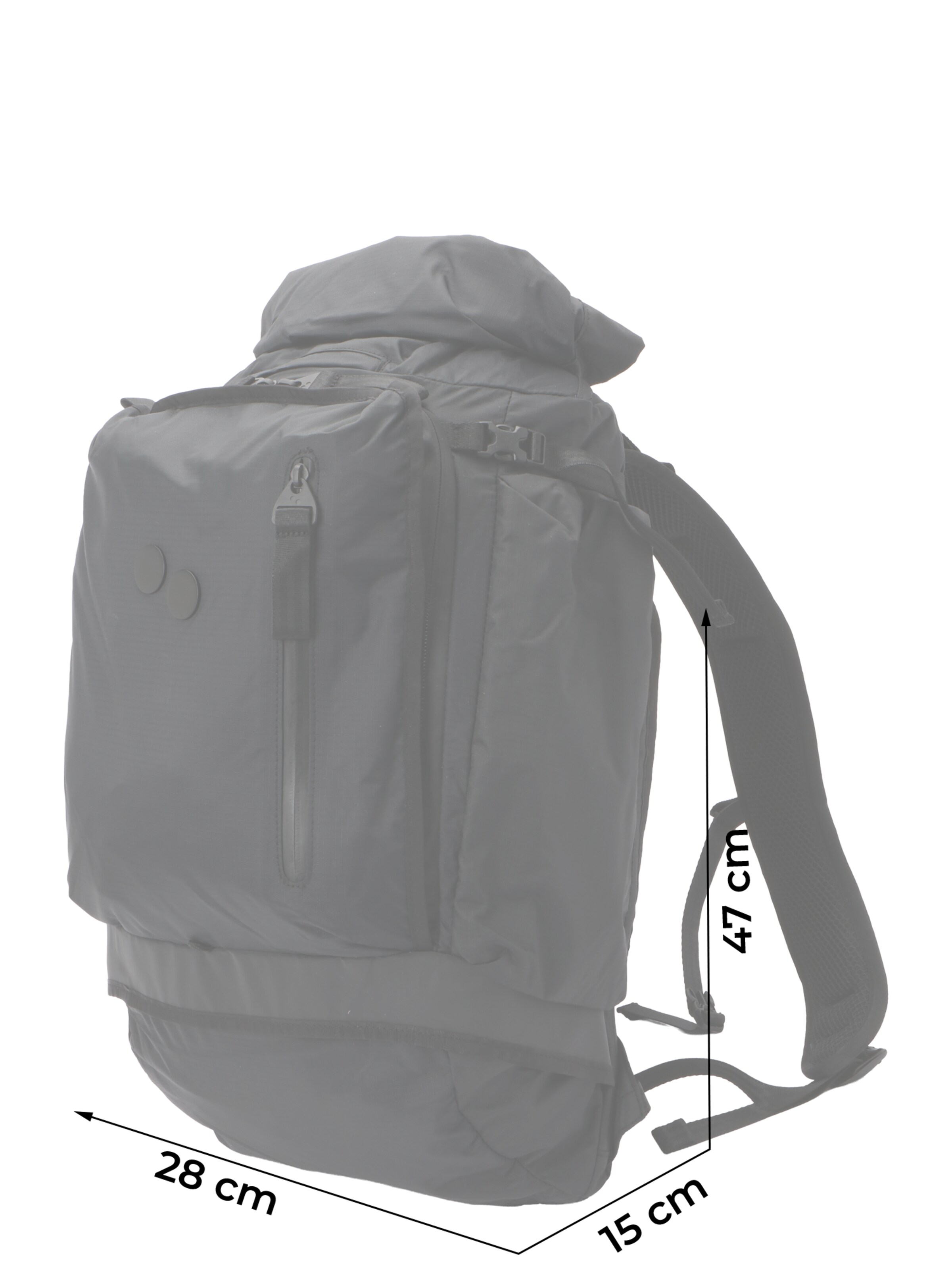 pinqponq Σπορ σακίδιο πλάτης 'KOMUT' σε μαύρο