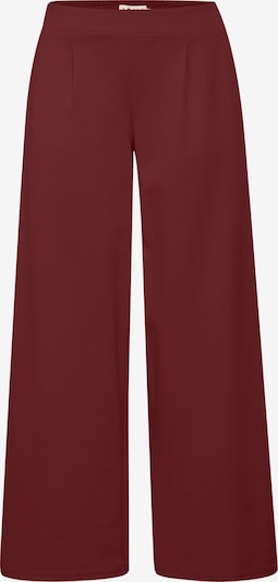 ICHI Pleat-Front Pants 'Kate' in Dark red, Item view