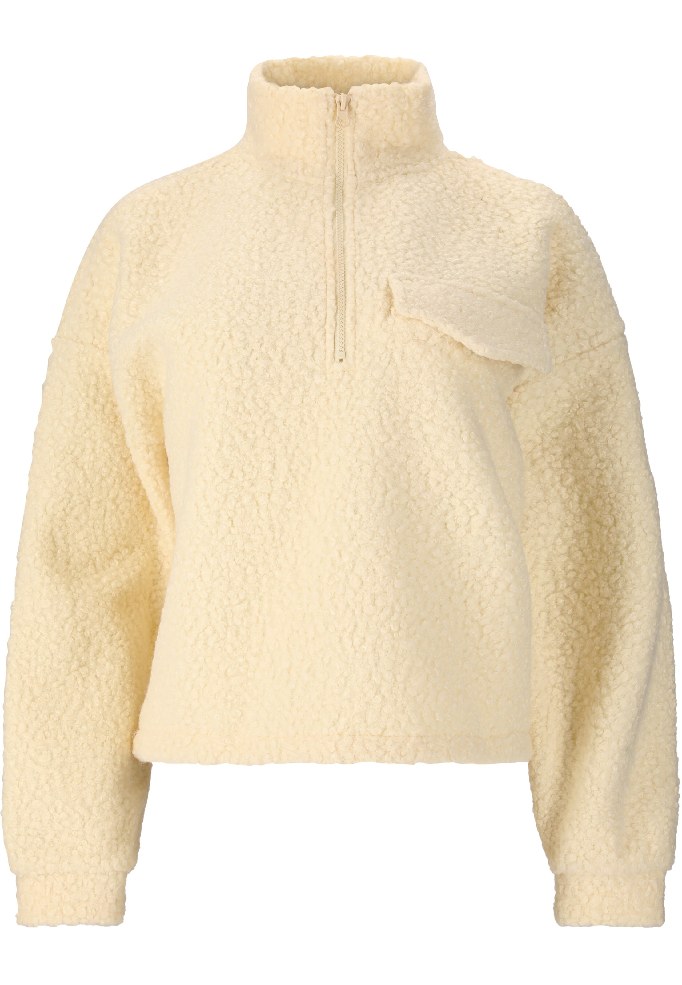 Athlecia Sportpullover 'Florrie' in Beige: Vorderseite
