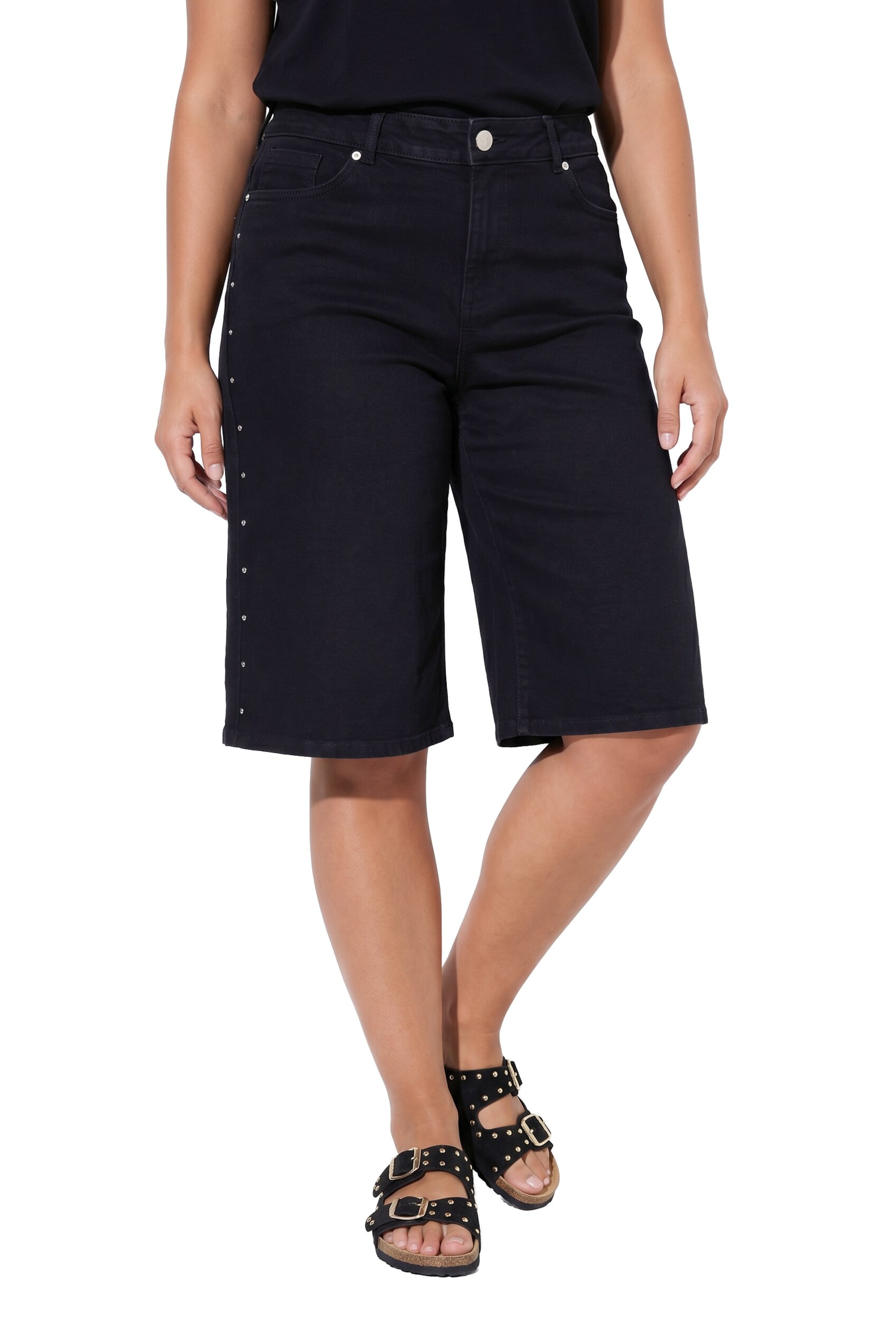 Angel of Style Regular Jeans in Zwart