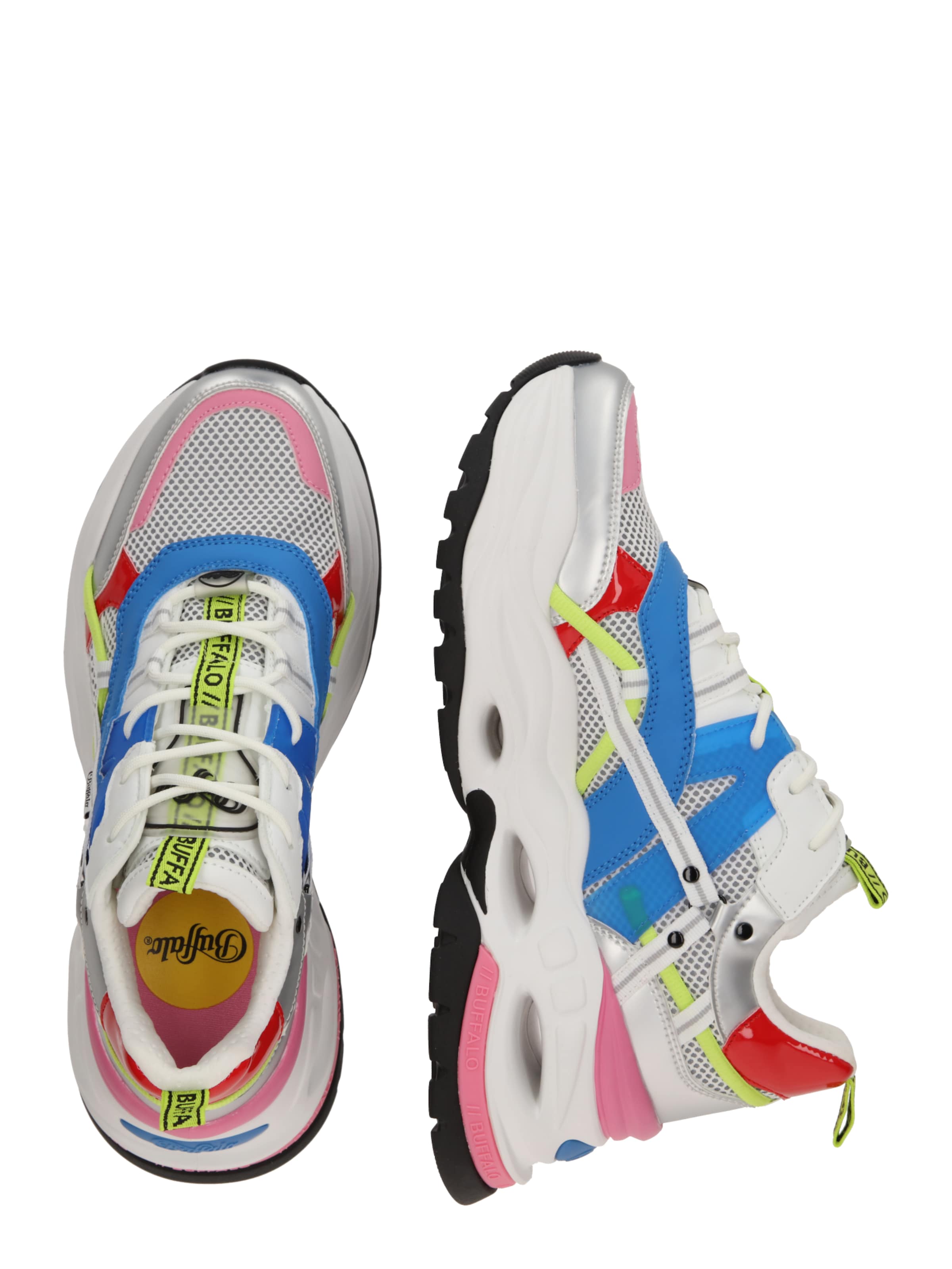 BUFFALO Platform trainers &#x27;Triplet HolLow&#x27; in White